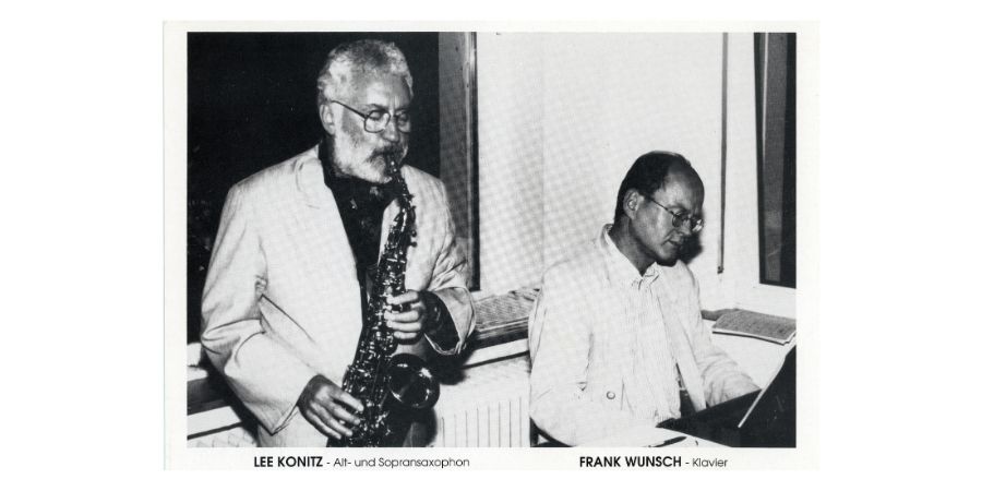Frank Wunsch im Duo mit Lee Konitz