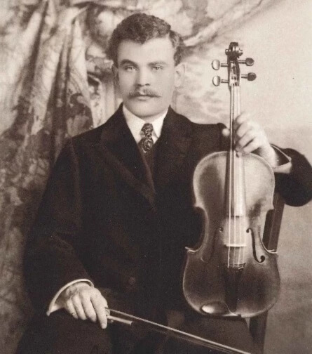 Portrait of Lionel Tertis, 20th century Viola player.