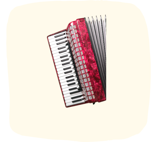 Akkordeon Dikantteil