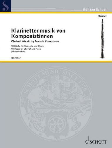 Coverbild vom Klarinettentitel Klarinettenmusik von Komponistinnen