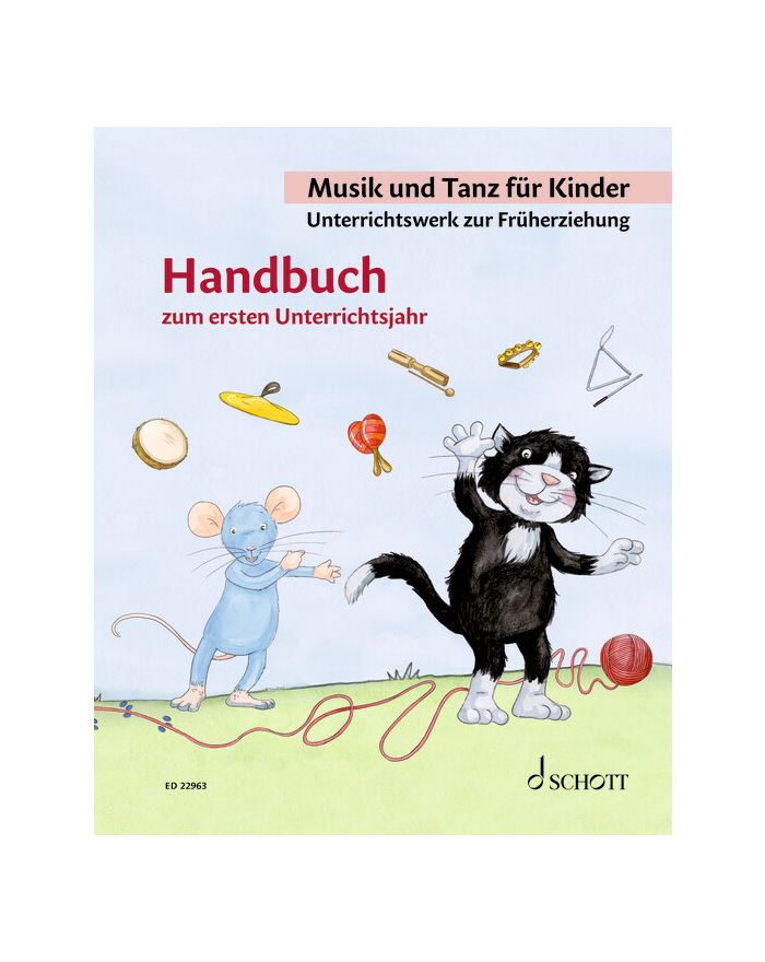 Cover des Handbuchs Musik und Tanz für Kinder 1