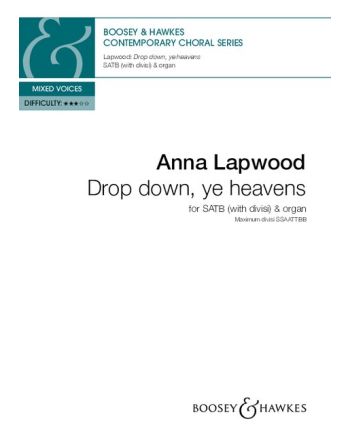 Drop down, ye heavens