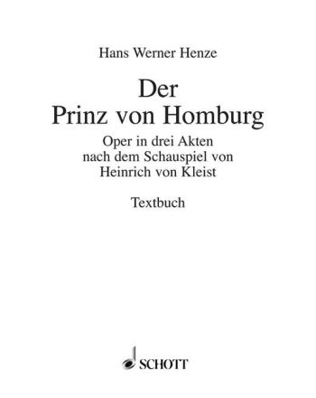 Der Prinz von Homburg