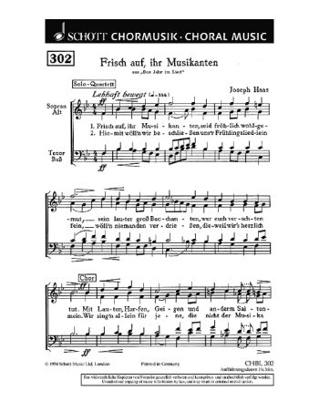 Frisch auf, ihr Musikanten