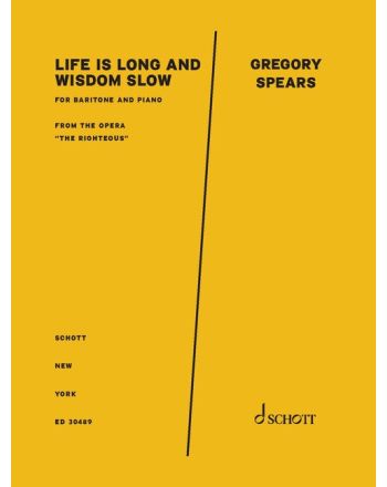Life is long and wisdom slow