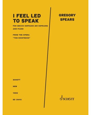 I feel led to speak