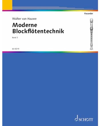 Moderne Blockflötentechnik