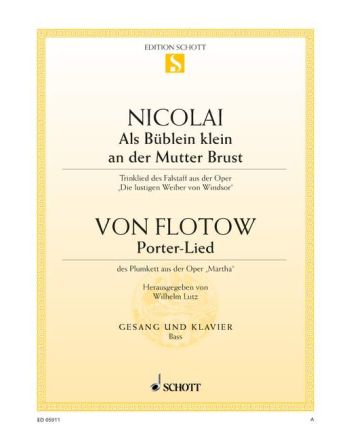 Als Büblein klein an der Mutterbrust / Porter-Lied