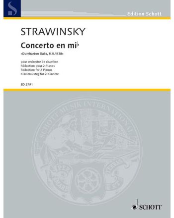 Concerto in Es "Dumbarton Oaks"