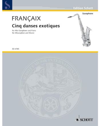 Cinq danses exotiques