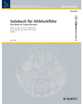 Solobuch für Alt-Blockflöte