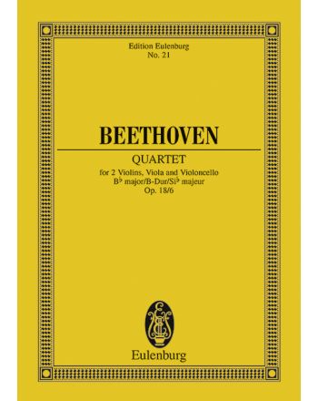 Streichquartett B-Dur