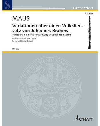 Variations on a folk song setting by Johannes Brahms