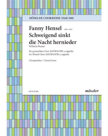 The night sinks silently