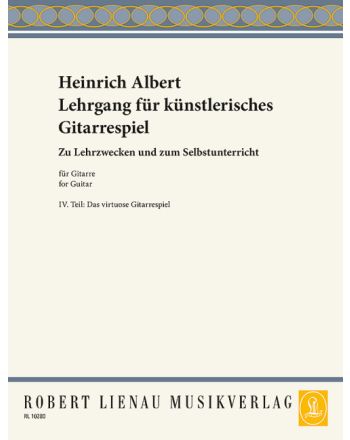 Lehrgang für künstlerisches Gitarrespiel