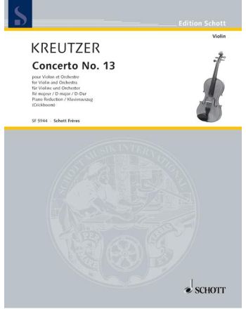 Concerto No. 13 en ré majeur