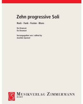 Dix solos progressifs pour drumset