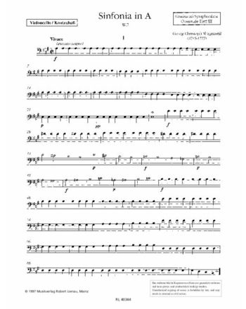 Sinfonia in A