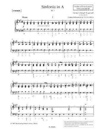 Sinfonia in A