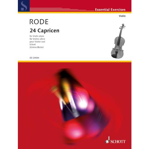 Rode 24 Caprices ローデカプリース24 バイオリン P.Rode 24 Caprices for Violin No.16 b-moll - YouTube