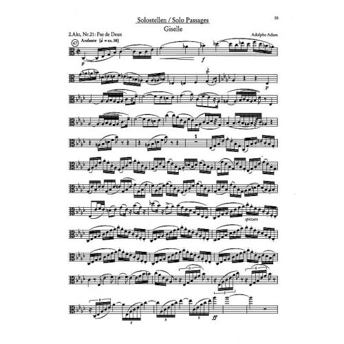 Test Pieces for Orchestral Auditions Viola