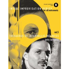 Book cover of Inside Improvisation Series, Vol. 5: Thesaurus of Intervallic Melodies