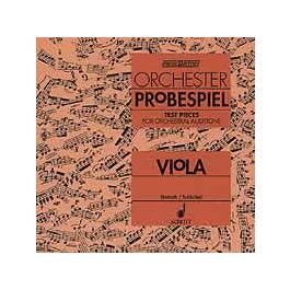Test Pieces for Orchestral Auditions Viola