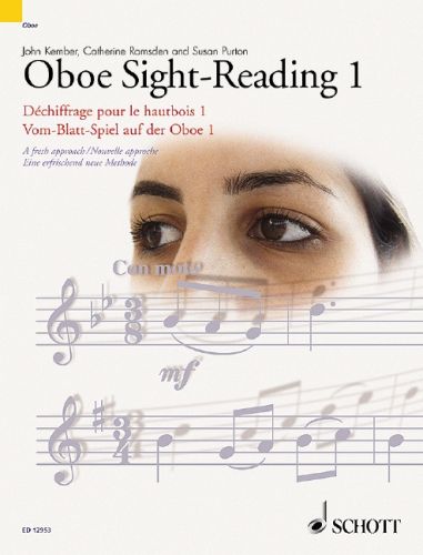 Libro De Lectura A Primera Vista Para Oboe - Método Nuevo, Volumen 1, Para Estudiantes Y Músicos