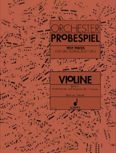Test Pieces for Orchestral Auditions Violin
