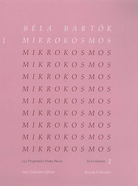 Bartók Mikrokosmos cover