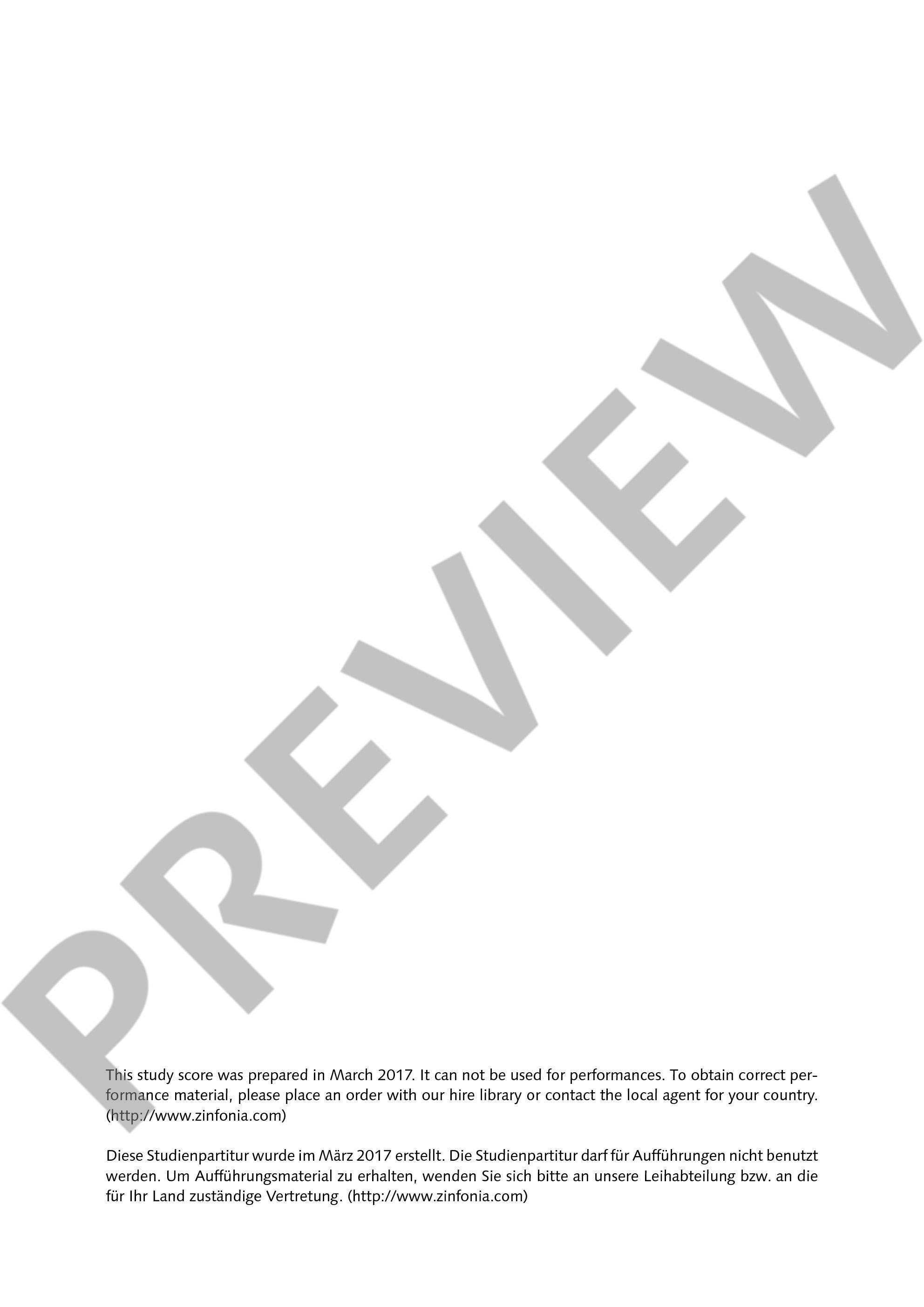 Sample 2 : Partch, Harry : Eleven Intrusions, for voices, choir and ensemble - Solo Parts, Choir and Instrument