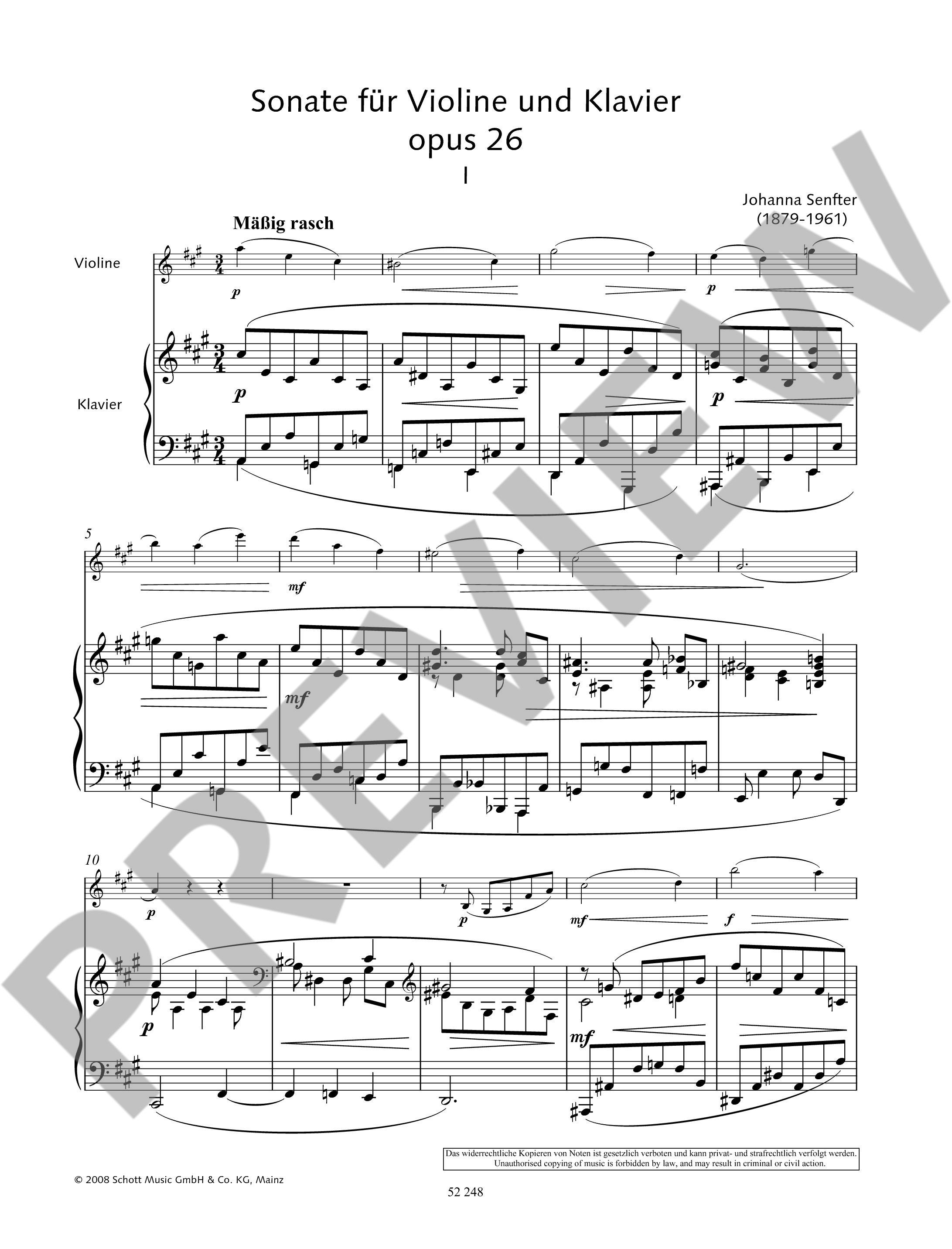 Sonata A major