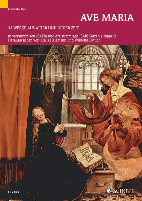 Orff, Carl : Ave Maria,  - mixed choir - Schott Digital