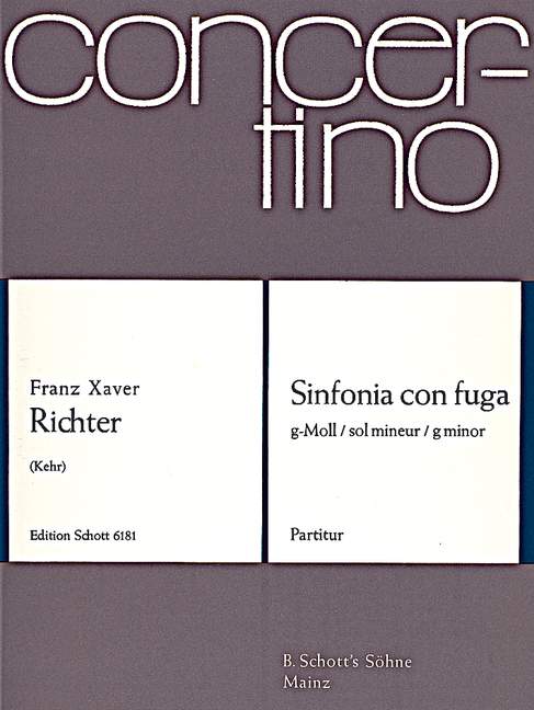 Symphony with fugue G Minor