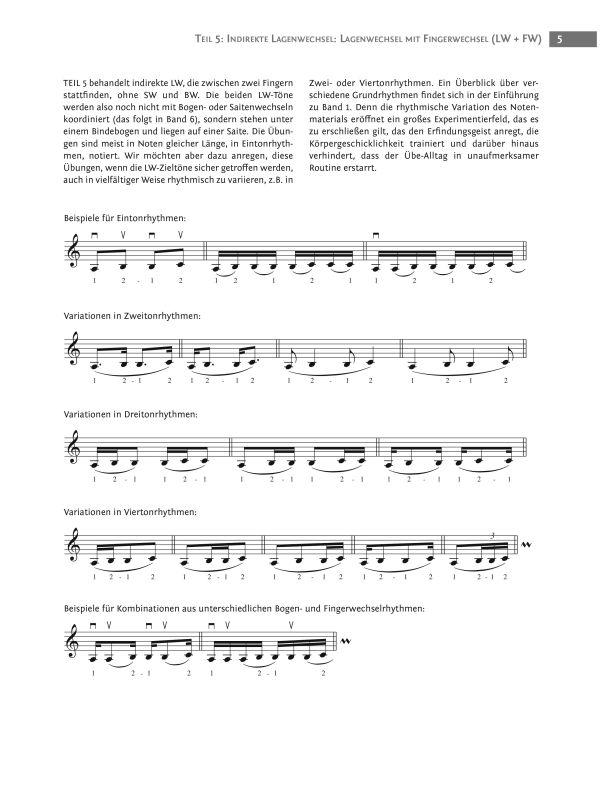 Systematische Violintechnik