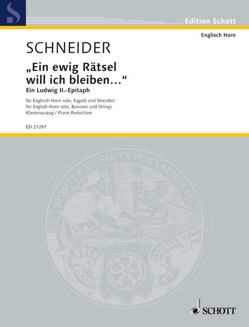 "Ein ewig Rätsel will ich bleiben..."