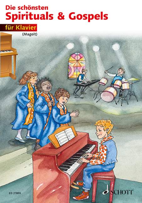The Most Beautiful Spirituals & Gospels, arranged very easy - piano - Schott Digital