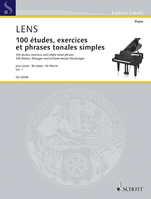 100 etudes, exercises and simple tonal phrases