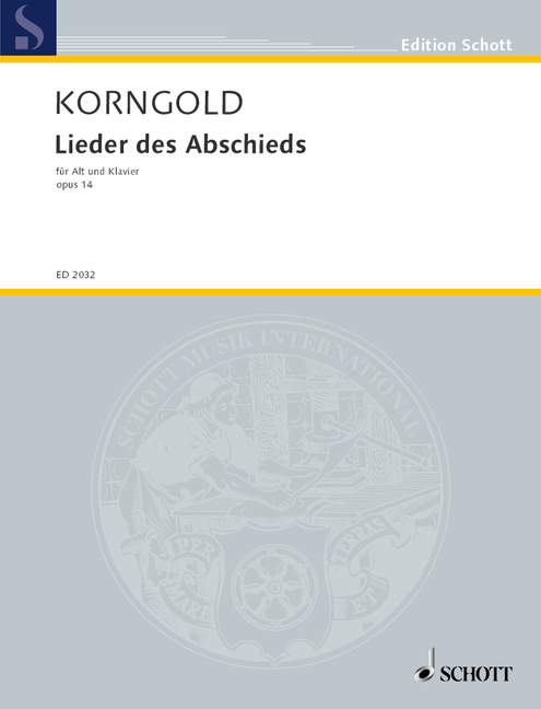 Lieder des Abschieds