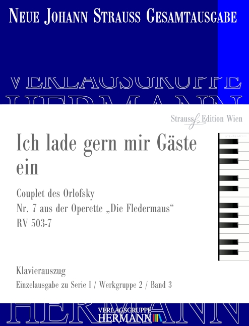 Die Fledermaus - Ich lade gern mir Gäste ein (Nr. 7)
