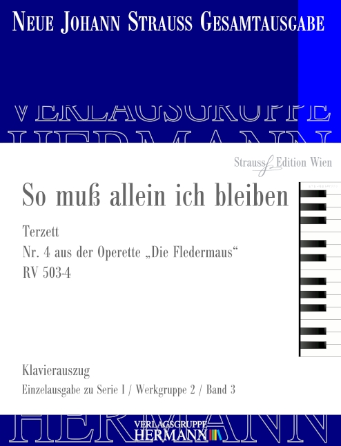 Die Fledermaus - So muß allein ich bleiben (Nr. 4)