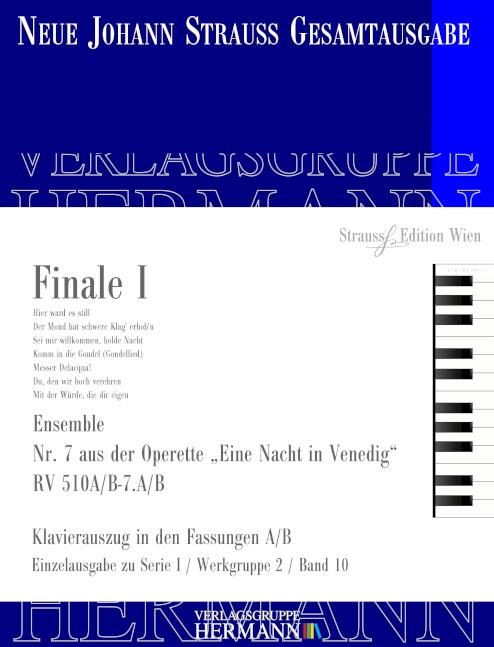 Eine Nacht in Venedig - Finale I (Nr. 7)