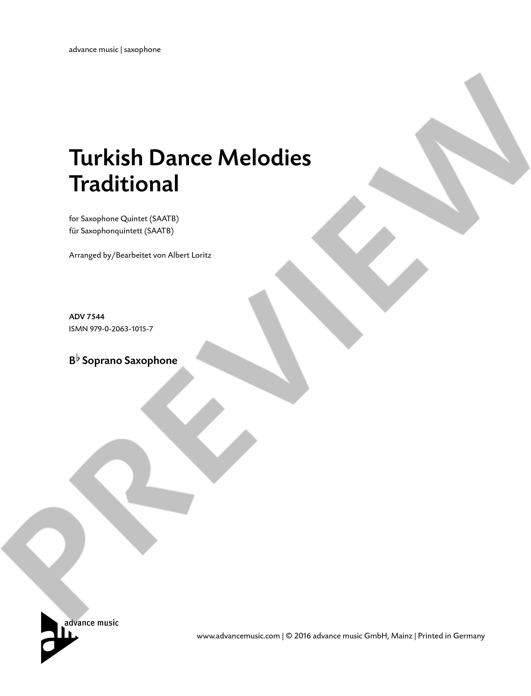 Turkish Dance Melodies