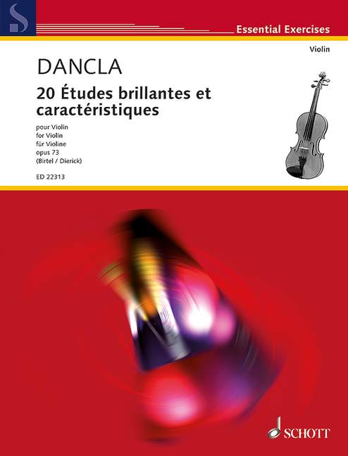 20 Études brillantes et caractéristiques