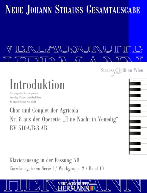 Eine Nacht in Venedig - Introduktion (Nr. 8)