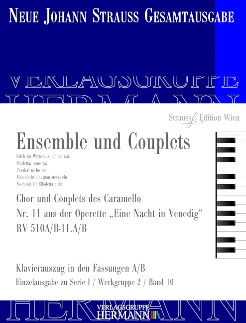 Eine Nacht in Venedig - Ensemble und Couplets (Nr. 11)