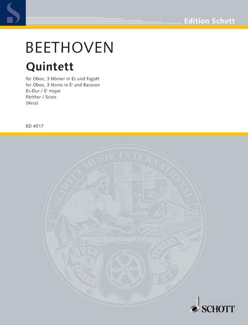 Beethoven sheet music for ensemble