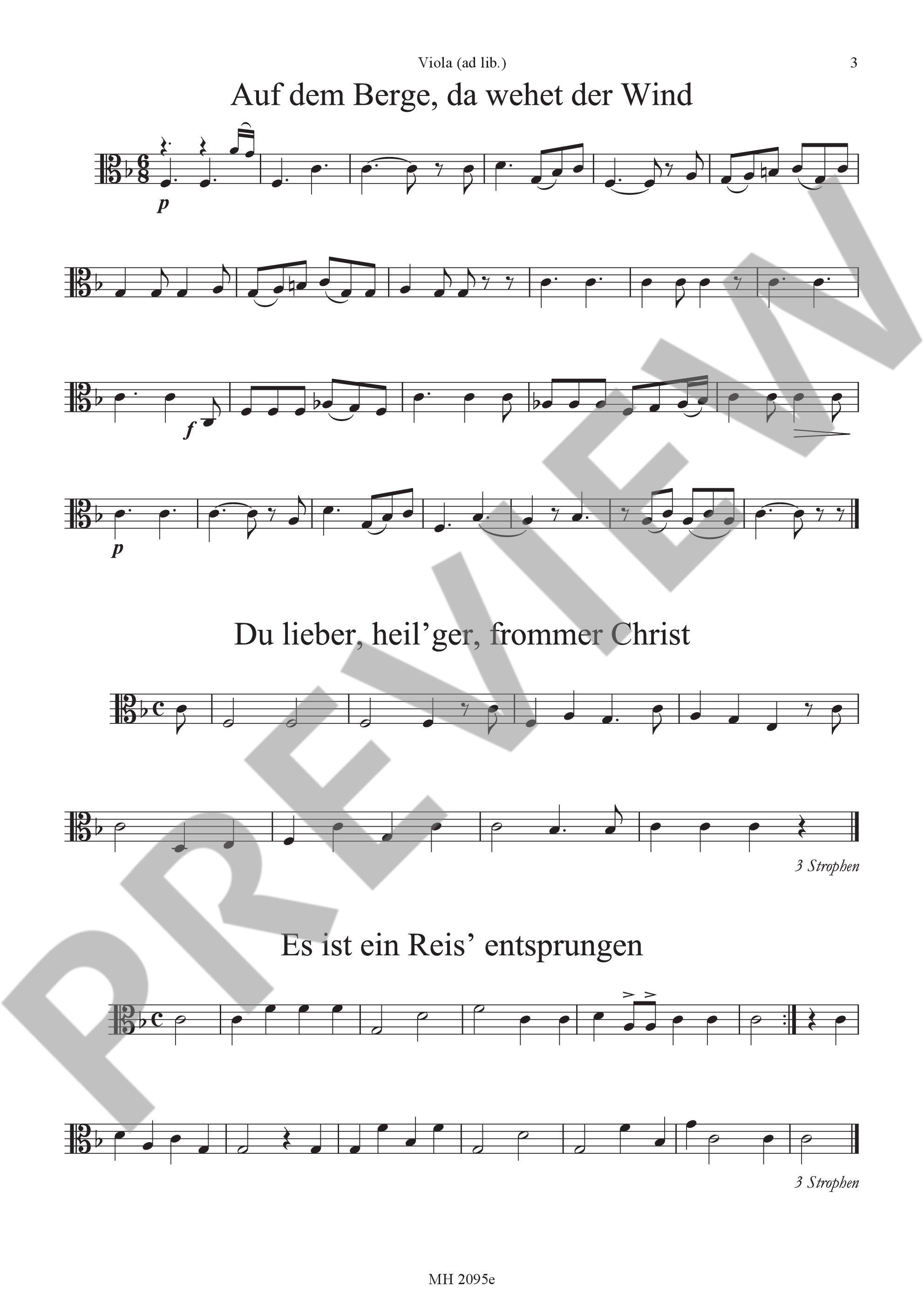 Sample 2 : Christmas Carols, The most beautiful Christmas Carols are set in easy-to-sing tones - various option