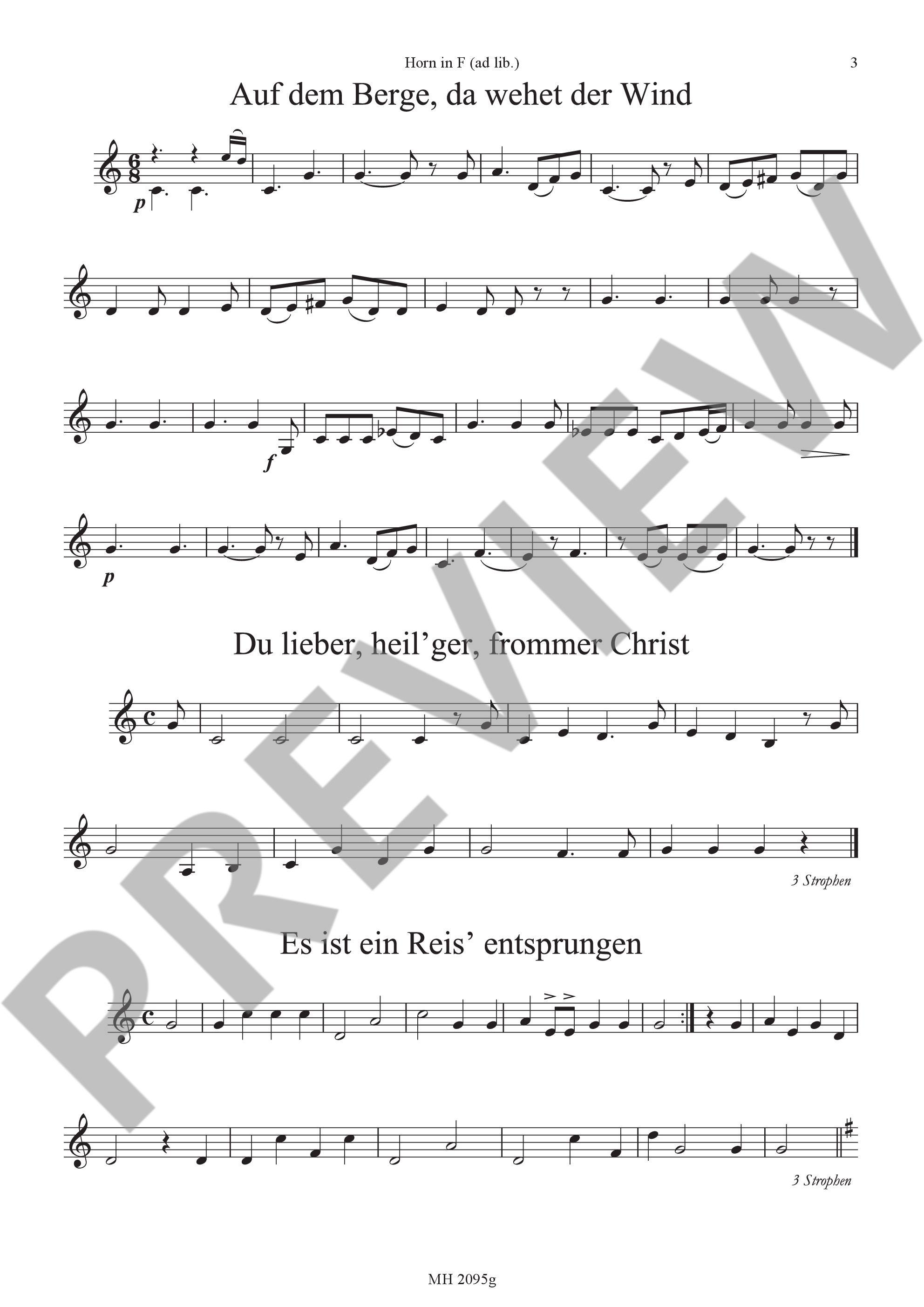 Sample 2 : Christmas Carols, The most beautiful Christmas Carols are set in easy-to-sing tones - various option