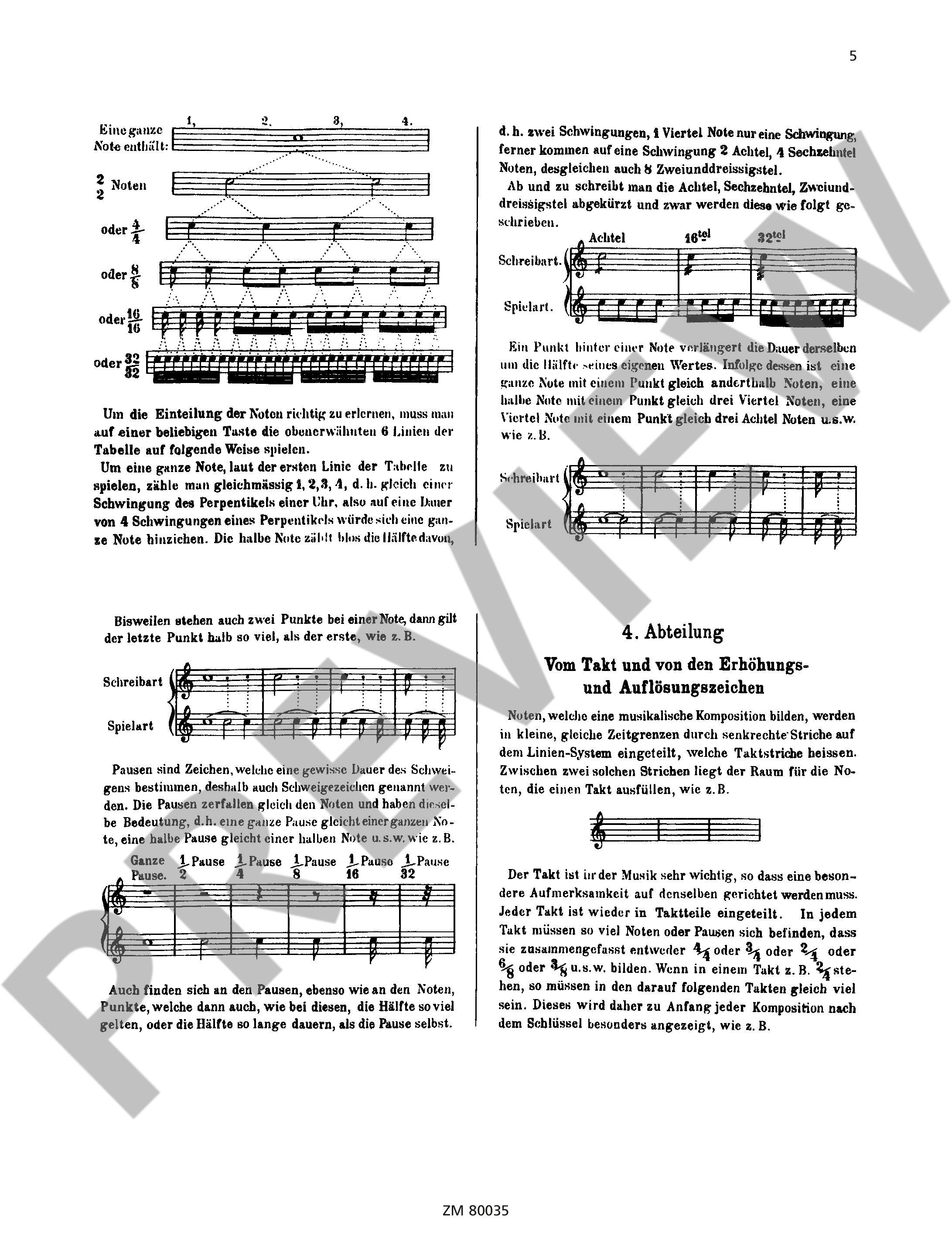 Sample 3 : Method for the concertina, (40-tone, diatonic) - Concertina (40tönig, diatonisch) - Schott Digital